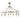Framburg 5023 AB Celestial 8-Light Island Chandelier in Antique Brass - Crescent Harbor