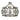 Framburg 5030 PN Ephemeris 5-Light Semi Flush Mount in Polished Nickel - Crescent Harbor