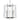 Framburg 5048 PN/MBLACK Felicity 8-Light Foyer Chandelier in Polished Nickel with Matte Black Accents - Crescent Harbor