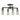 Framburg 5080 PN/MBLACK Nebula 4-Light Semi Flush Mount in Polished Nickel with Matte Black Accents - Crescent Harbor