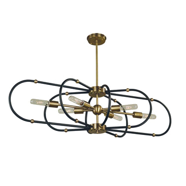 Framburg 5106 Pulsar 6-Light Dining Chandelier