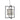 Framburg 5332 BN/MBLACK Hannah 5-Light Dining Chandelier in Brushed Nickel/Matte Black
