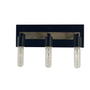 Framburg 5438 MBLACK Loft 3-Light Sconce in Matte Black - Crescent Harbor