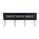 Framburg 5439 MBLACK Loft 4-Light Sconce in Matte Black - Crescent Harbor