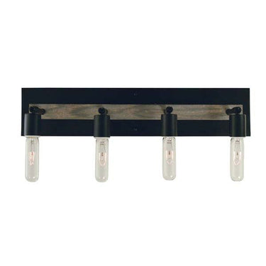 Framburg 5439 MBLACK Loft 4-Light Sconce in Matte Black - Crescent Harbor