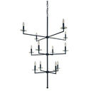 Framburg 5452 Muse 12-Light Foyer Chandelier - Crescent Harbor