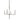 Framburg 5454 Muse 4-Light Dining Chandelier - Crescent Harbor