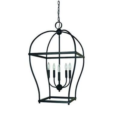 Framburg 5475 Kenmare 5 Light Pendant - Crescent Harbor