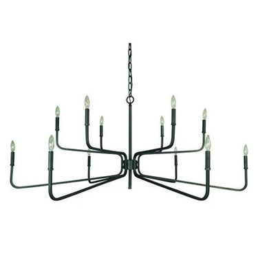 Framburg 5486 Heidleberg 12 Light Chandelier - Crescent Harbor