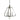 Framburg 5514 Triangulum 4 Light Pendant - Crescent Harbor