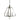 Framburg 5514 Triangulum 4 Light Pendant