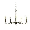 Framburg 5640 Heidelberg 5 Light Chandelier - Crescent Harbor