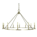 Framburg 5652 Midtown 12 Light Chandelier - Crescent Harbor