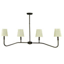 Framburg 5684 Heidelberg 4 Light Island Pendant - Crescent Harbor