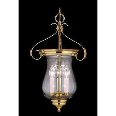 Framburg 7573 Jamestown 3-Light Foyer Chandelier - Crescent Harbor