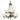 Framburg 7889 Napoleonic 9-Light Dining Chandelier - Crescent Harbor