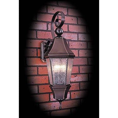 Framburg 8742 Normandy 3-Light Exterior Wall Mount - Crescent Harbor