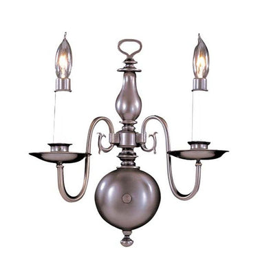Framburg 9122 Jamestown 2-Light Sconce - Crescent Harbor