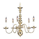 Framburg 9126 Jamestown 5-Light Dining Chandelier - Crescent Harbor