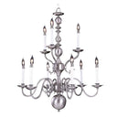 Framburg 9129 Jamestown 9-Light Dining Chandelier - Crescent Harbor