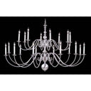 Framburg 9145 Jamestown 20-Light Foyer Chandelier - Crescent Harbor