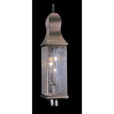 Framburg 9270 Marquis 3-Light Exterior Post Mount - Crescent Harbor
