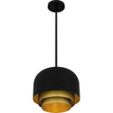 Frankie 3 Light Pendant in Matte Black 6