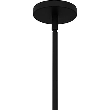 Frankie 4 Light Pendant in Matte Black 3