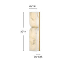 Fredrick Ramond Alune Medium LED Sconce Alternative Image 1