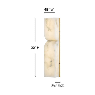 Fredrick Ramond Alune Medium LED Sconce Alternative Image 1