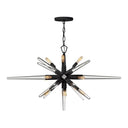 Fredrick Ramond Ariel Medium Twelve Light Linear Pendant 