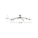 Fredrick Ramond Atera Extra Large Single Tier Chandelier Alternative Image 2