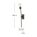 Fredrick Ramond Atera Large Single Light Sconce Alternative Image 1