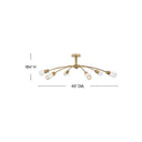Fredrick Ramond Atera Large Single Tier Chandelier Alternative Image 10