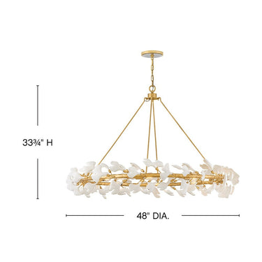 Fredrick Ramond Audra Large Ring Chandelier - FR41935DG Alternative Image 1
