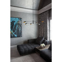 Fredrick Ramond Bowery Large Adjustable Convertible Multi Tier Chandelier Alternative Image 6