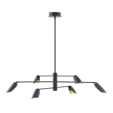 Fredrick Ramond Bowery Large Adjustable Convertible Multi Tier Chandelier 