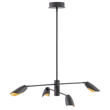Fredrick Ramond Bowery Large Adjustable Convertible Single Tier Chandelier 