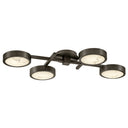 Fredrick Ramond Cava Large Flush Mount in Black Oxide Finish Alternative Image 2