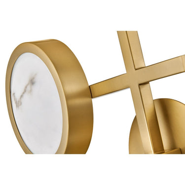 Fredrick Ramond Cava Large Flush Mount in Lacquered Brass Finish Alternative Image 2