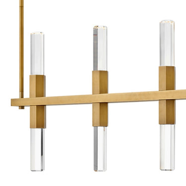 Fredrick Ramond Cecily Large Ten Light LED Linear Pendant Alternative Image 2