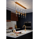 Fredrick Ramond Cecily Large Ten Light LED Linear Pendant Alternative Image 4
