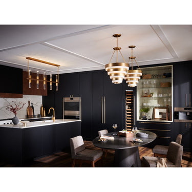 Fredrick Ramond Cecily Large Ten Light LED Linear Pendant Alternative Image 5