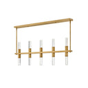 Fredrick Ramond Cecily Large Ten Light LED Linear Pendant 