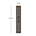 Fredrick Ramond Cecily Large Two Light LED Sconce in Black Oxide Finish Alternative Image 1