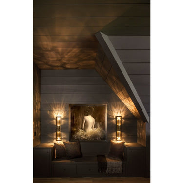 Fredrick Ramond Cecily Large Two Light LED Sconce in Heritage Brass Finish Alternative Image 4