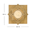 Fredrick Ramond Claude Medium LED Flush Mount Alternative Image 1