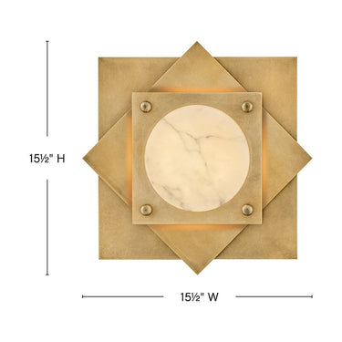 Fredrick Ramond Claude Small LED Flush Mount Alternative Image 1