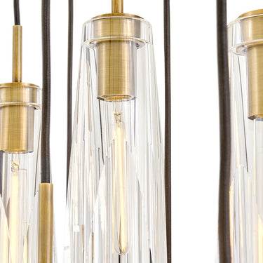 Fredrick Ramond Cosette Medium Thirteen Light Linear Pendant Alternative Image 14