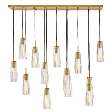 Fredrick Ramond Cosette Medium Thirteen Light Linear Pendant Alternative Image 18